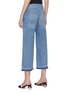 Back View - Click To Enlarge - SIMON MILLER - Let-out cuff denim culottes