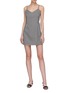 Figure View - Click To Enlarge - SIMON MILLER - 'Tawas' houndstooth slip dress