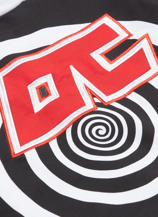  - OPENING CEREMONY - 'Cozy' logo patch graphic print sweatshirt