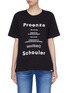 Main View - Click To Enlarge - PROENZA SCHOULER - PSWL 'Care Label' graphic print T-shirt