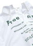 - PROENZA SCHOULER - PSWL 'Care Label' graphic print poplin shirt
