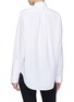 Back View - Click To Enlarge - PROENZA SCHOULER - PSWL 'Care Label' graphic print poplin shirt