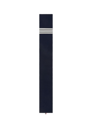 Main View - Click To Enlarge - THOM BROWNE  - Stripe cashmere knit scarf