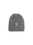 Main View - Click To Enlarge - THOM BROWNE  - 'Aran' wool cable knit beanie