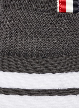 Detail View - Click To Enlarge - THOM BROWNE  - Stripe socks