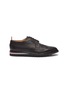 Main View - Click To Enlarge - THOM BROWNE  - Longwing brogue pebble grain leather Derbies