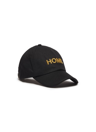 Main View - Click To Enlarge - FENG CHEN WANG - 'Home' slogan mbroidered baseball cap