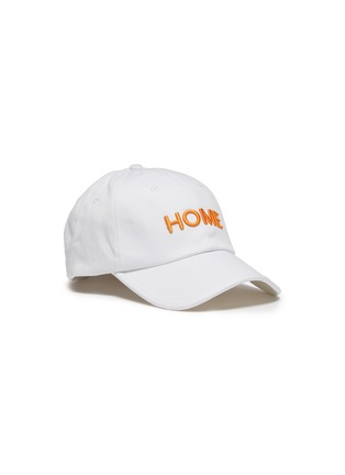 Main View - Click To Enlarge - FENG CHEN WANG - 'Home' slogan embroidered baseball cap
