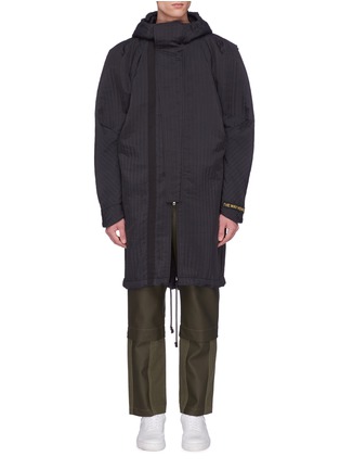 Main View - Click To Enlarge - FENG CHEN WANG - Quilted hooded coat