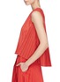 Detail View - Click To Enlarge - VINCE - Pleated crepe top
