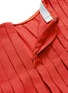  - VINCE - Pleated crepe top