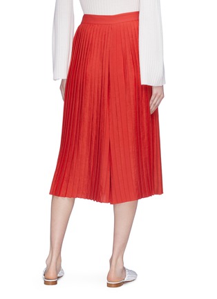 Back View - Click To Enlarge - VINCE - Pleated culottes
