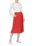 Figure View - Click To Enlarge - VINCE - Pleated culottes