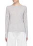 Main View - Click To Enlarge - VINCE - Drawstring neck cashmere sweater