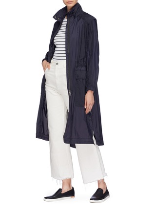 Figure View - Click To Enlarge - VINCE - Retractable hood trench coat