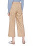 Back View - Click To Enlarge - VINCE - Pleated wide leg poplin pants