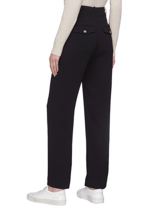 Back View - Click To Enlarge - VINCE - Straight leg crepe pants