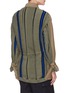 Back View - Click To Enlarge - 3.1 PHILLIP LIM - Mixed knit back drawstring twill parka