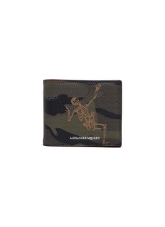 Alexander mcqueen dancing sales skeleton card holder