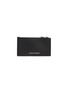 Main View - Click To Enlarge - ALEXANDER MCQUEEN - Logo print small zip card holder