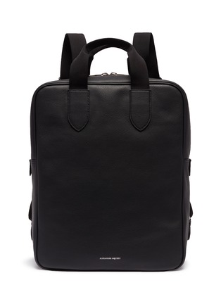 Main View - Click To Enlarge - ALEXANDER MCQUEEN - 'Shopper' leather backpack
