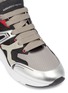 Detail View - Click To Enlarge - ALEXANDER MCQUEEN - Oversized outsole colourblock patchwork sneakers