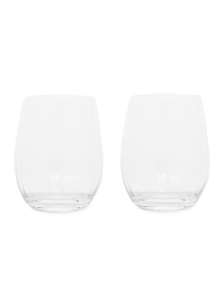 Main View - Click To Enlarge - RIEDEL - Optical O whisky tumbler set