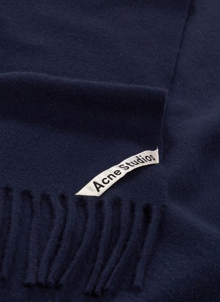 Detail View - Click To Enlarge - ACNE STUDIOS - Oversized wool scarf