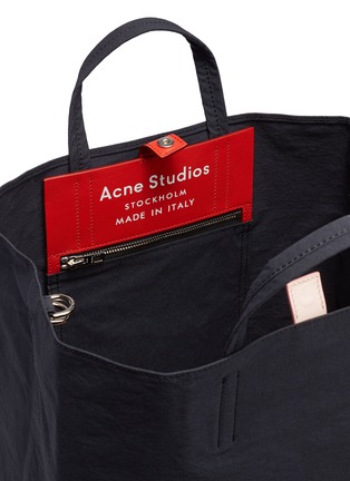 Detail View - Click To Enlarge - ACNE STUDIOS - Canvas tote bag