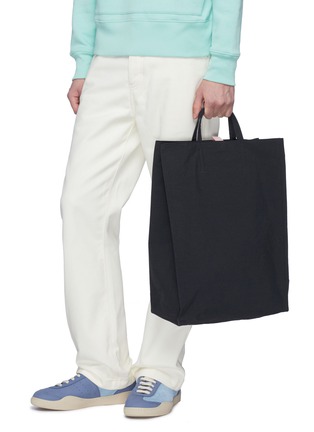 Front View - Click To Enlarge - ACNE STUDIOS - Canvas tote bag