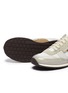  - ACNE STUDIOS - Caged suede panel mesh sneakers