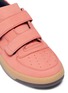 ACNE STUDIOS - Face patch strap leather sneakers