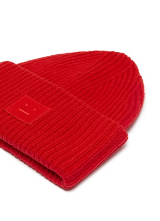 Detail View - Click To Enlarge - ACNE STUDIOS - Emoticon patch beanie