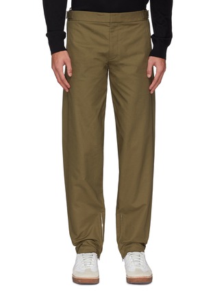 Main View - Click To Enlarge - HELMUT LANG - Zip cuff ripstop pants