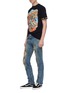 Figure View - Click To Enlarge - NOVE - Dirt spot ripped jeans