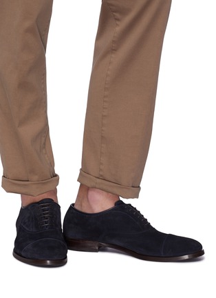 Figure View - Click To Enlarge - HENDERSON - Suede Oxfords