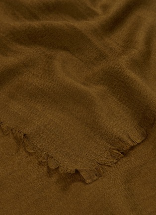 Detail View - Click To Enlarge - DRIES VAN NOTEN - 'Fily' cashmere scarf
