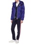 Figure View - Click To Enlarge - MONCLER - Detachable sleeve down puffer jacket