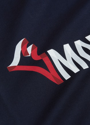  - MONCLER - Logo print T-shirt