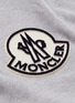  - MONCLER - Logo appliqué sweatshirt