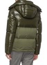 Back View - Click To Enlarge - MONCLER - Ripstop panel hooded down puffer jacket