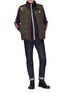Figure View - Click To Enlarge - MONCLER - 'Deneb' panelled down puffer vest