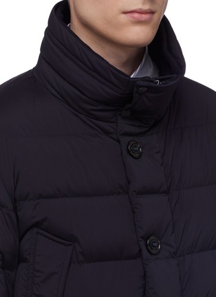 Detail View - Click To Enlarge - MONCLER - 'Cigales' hooded down puffer parka