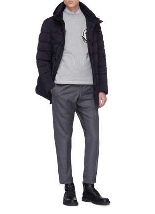 Figure View - Click To Enlarge - MONCLER - 'Cigales' hooded down puffer parka