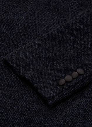 Detail View - Click To Enlarge - TOMORROWLAND - Brushed silk hopsack soft blazer