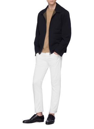 Figure View - Click To Enlarge - TOMORROWLAND - Cotton-wool twill shirt jacket
