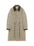 Main View - Click To Enlarge - TOMORROWLAND - Twill panel houndstooth check coat