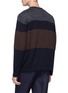 Back View - Click To Enlarge - TOMORROWLAND - Colourblock stripe sweater