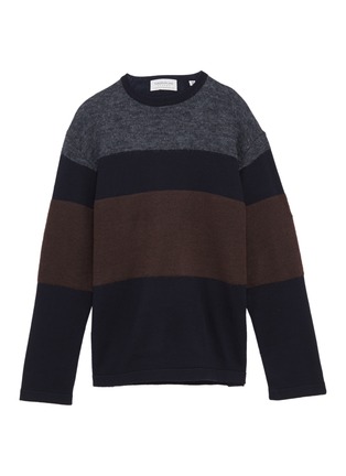 Main View - Click To Enlarge - TOMORROWLAND - Colourblock stripe sweater