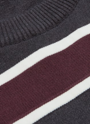  - TOMORROWLAND - Stripe cotton sweater